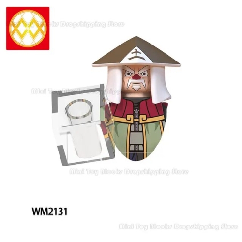 WM  나루토스 빌딩 블록 애니메이션 브릭 미니 액션 장난감 피규어 조립 어린이 선물 6110 09 2131