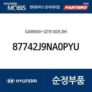 현대모비스 가니쉬-쿼터 사이드 우측 87742J9NA0PYU 코나N
