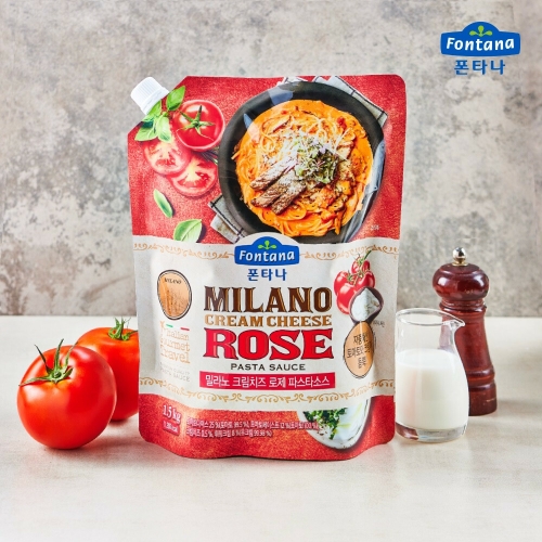 폰타나 밀라노 크림치즈 로제 파스타소스 1.5kg