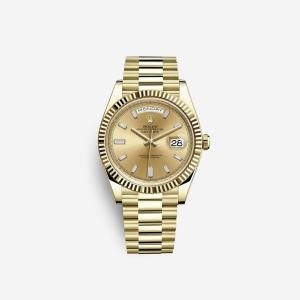 롤렉스 데이데이트 골드 40mm 228238