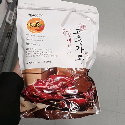한생 피코크 고창 태양초 고춧가루 1kg