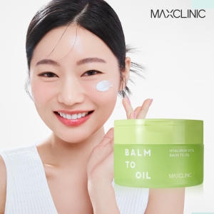 맥스클리닉 히알루론 비타 클렌징밤 투 오일 90ml