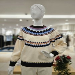 포커스 도톰 라운드 노르딕니트 FW3K7KT03779