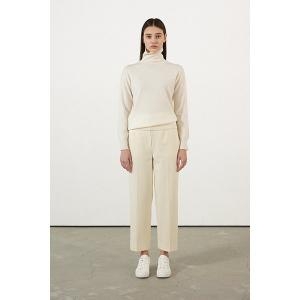 라펠 소로브 캐시미어 블랜드 하이넥 니트 탑 LMWT412