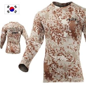 셀러허브 군헌터 쿨론 ROKA 로카 사막 디지털 긴팔 티셔츠 S11580774