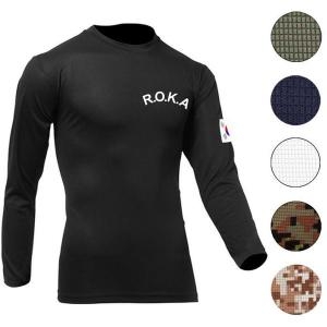 셀러허브 군헌터 쿨드라이 ROKA KOREA ARMY 긴팔 군대 티셔츠 S11581540
