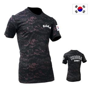 셀러허브 군헌터 쿨론 ROKA 로카 검정 디지털 반팔 티셔츠 S11562719