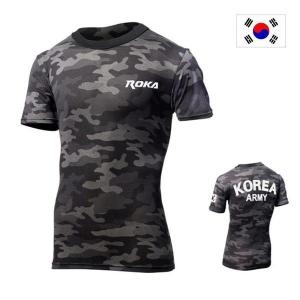 셀러허브 군헌터 쿨론 ROKA KOREA ARMY 멀티캠 반팔 티셔츠 S11562855