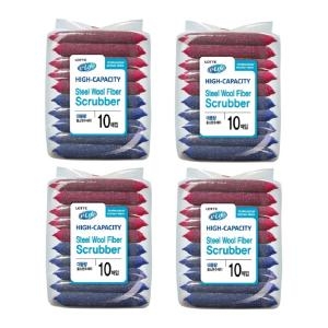 롯데  울스텐 수세미 올스텐 10p 대용량 4개