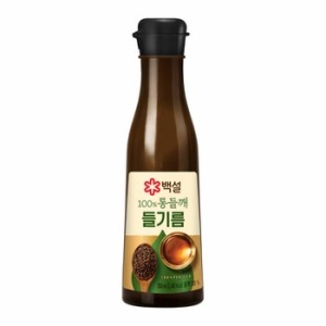 백설 통들깨 들기름 320ml