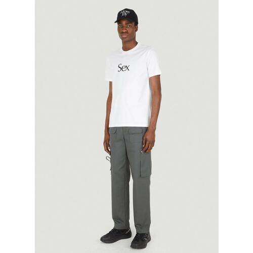 모어 JOY SEX 클래식 티셔츠 MJ TS594 WHITE B0110813048