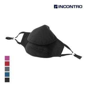 인콘트로 3D 패션 마스크 김서림방지 방한 커튼 8W4E4B8A 레드 1개