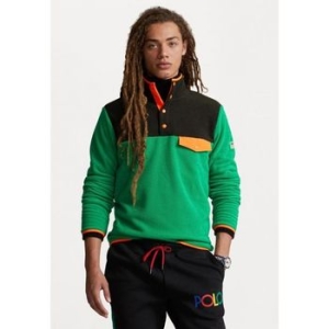 폴로랄프로렌 폴로 롱슬리브 긴팔 플리스 후리스 점퍼 billiard 멀티 컬러 7643832