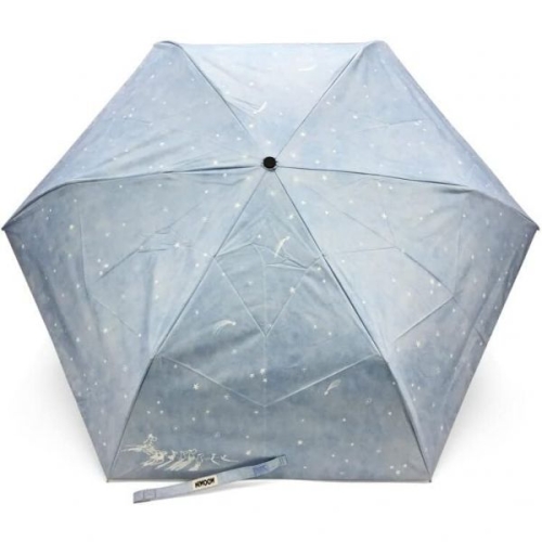 무민 Waterfront S3500812LB1BE 접는 우산 양산 및 비 밸리 슈팅 스타 오프 화이트 197인치50cm 태양이나..