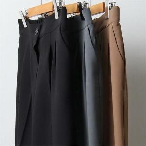 시드마켓 투핀턱 파운드 슬랙스 210J328S 빅사이즈 여성