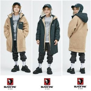 블랙야크키즈 나는 양면 롱 뽀글이 점퍼닷 BKC 롱리버스플리스자켓 1BKJKW1920