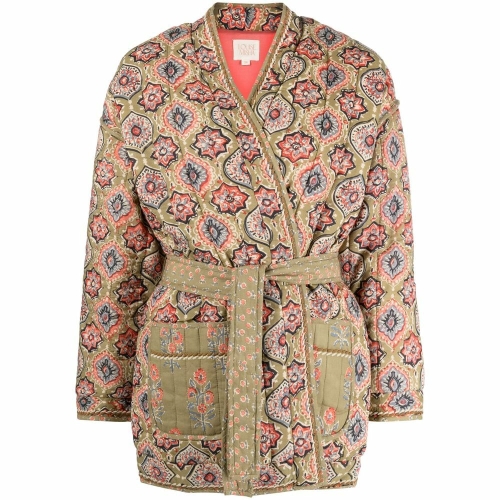 루이스 미샤 여성 플로럴 프린트 재킷 자켓 WRIW23J0259 2181922