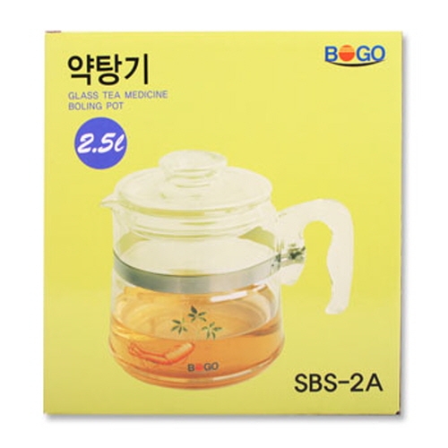 보고나라 이탈리아노 내열유리 약탕기 2.5L