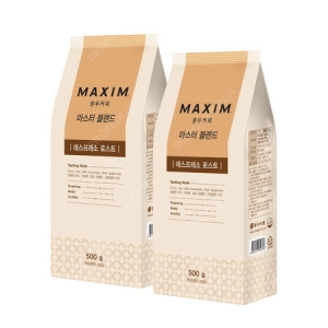 동서식품 맥심 마스터 블렌드 에스프레소 로스트 원두커피 500g