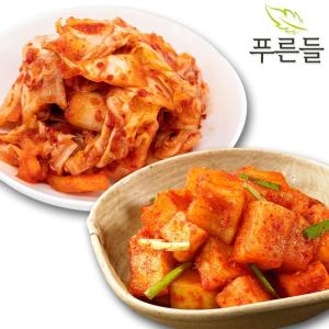 푸른들 전라남도 함평김치 맛김치 1kg + 깍두기 1kg
