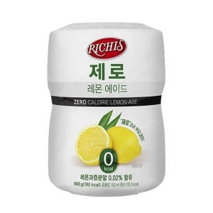 동서식품 리치스 제로 레몬에이드 600g
