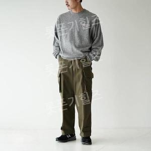 단톤 남성 크루넥 라운드넥 풀오버 램스울 니트 스웨터 DT-D0028LMW 4컬러