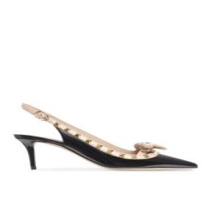 발렌티노 가라바니 스니커즈 4W2S0IB8TZEN71 BLACK ROSE CANNELLE BLACK