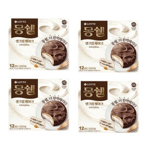 롯데제과  몽쉘 생크림케이크 408g