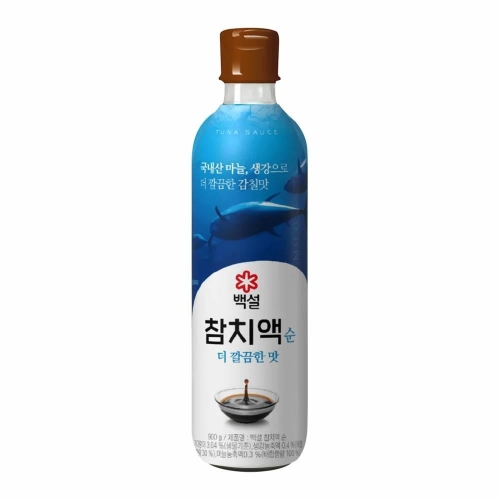 백설 참치액 순 더 깔끔한 맛 900g