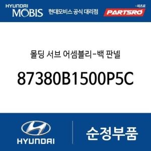 제네시스 현대모비스 몰딩 서브-백 판넬 87380B1500P5C G80