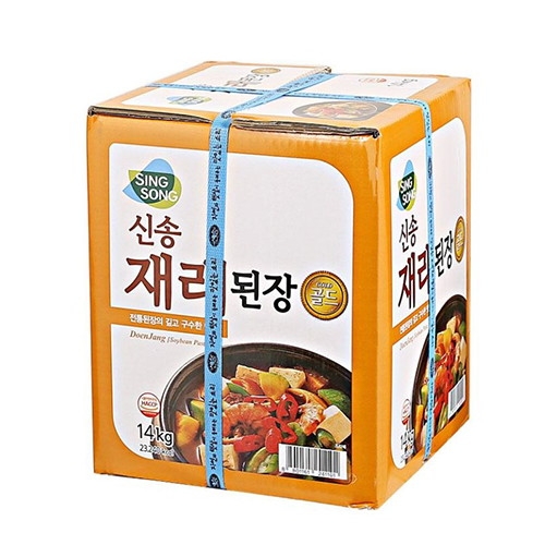 신송식품 재래 된장 골드 14kg