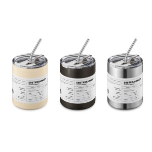 에스테반호프  라이제 스텐304 텀블러 350ml 스텐 빨대 세척솔 캠핑 보온보냉병 tumble