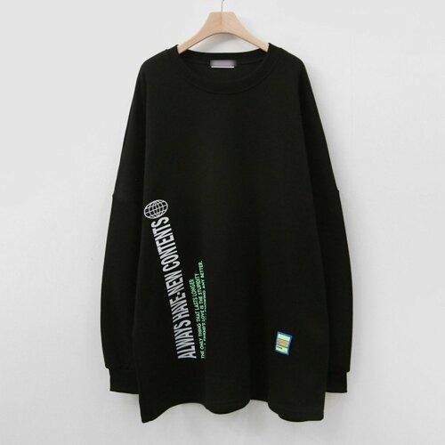 아이우먼 디자모박스긴팔티 POK618M311 빅사이즈