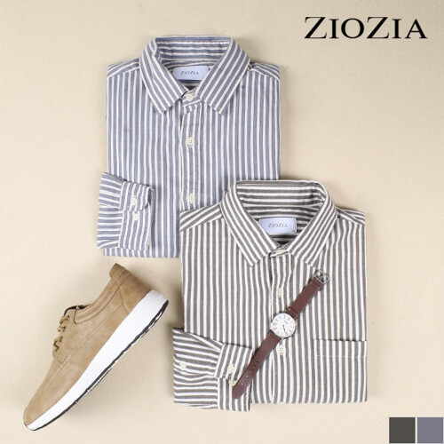 지오지아 코튼100 플라넬셔츠_ABA4WC1104