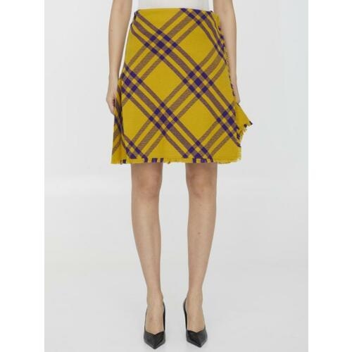 버버리 숏 스커트 39281421 8077198 B7339 YELLOW