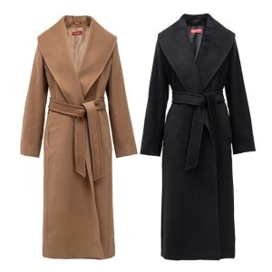 막스마라 여성 로리아나 버진울 코트