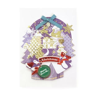 프롬앤투  트리상자 크리스마스 카드 FS702305