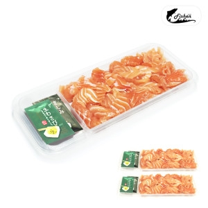 피쉬앤  막썰어 바로먹는 연어회 250g