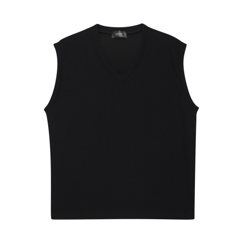 파파브로 캐주얼 V넥 골지 니트 베스트_SO VEA Q055