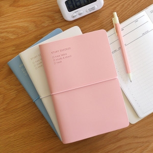 인디고  혼자공부 스터디체커 밴드형 6개월용 스터디플래너