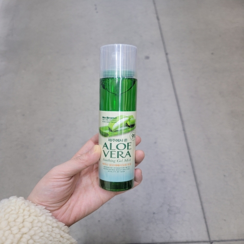 노브랜드 제주알로에베라 수딩젤 미스트 120ml