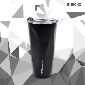키친아트 스테인레스텀블러 아이스텀블러   텀블러 600ml 블랙
