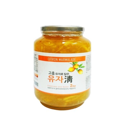 자연뜰  고흥 유자로 만든 고흥 유자청 2kg