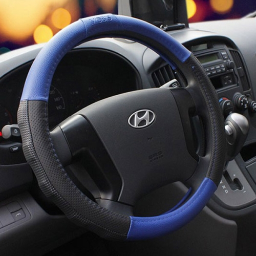 현대모비스  천연가죽 핸들커버