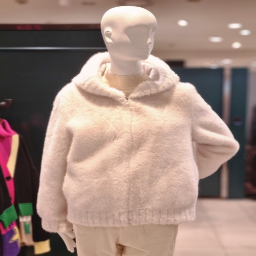 르니앤맥코이 후드에코퍼시보리무스탕 자켓MK12MJ124HJX