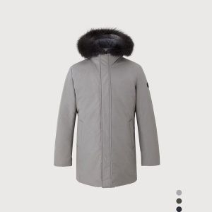 인디안 폭스퍼후드 롱다운 코트 MIUKKA3W9561