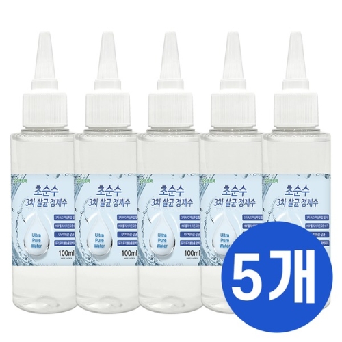 크로바 초순수 3차 살균 정제수 100ml