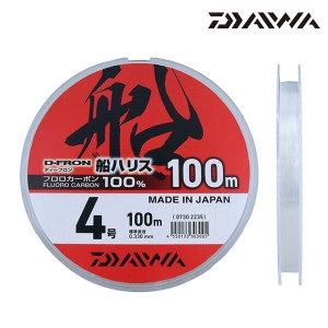 다이와  디프론 플로로 후네 하리스 100m 카본목줄 원줄 카본라인