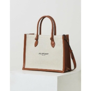 질스튜어트 ACC 아이보리 캔버스 북토트백 JABA4E330I2