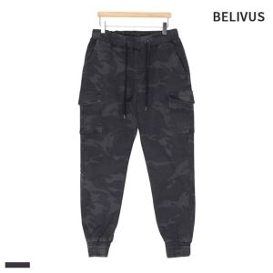 빌리버스 남자 바지 BBJ052 밀리터리 밴딩 카고 팬츠 WD08EF6